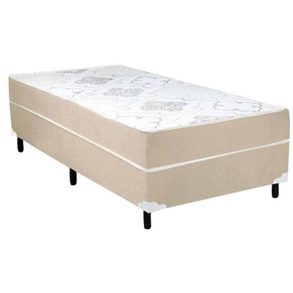 Cama Box Solteiro Conjugada Ortopédica 88x188 8cm