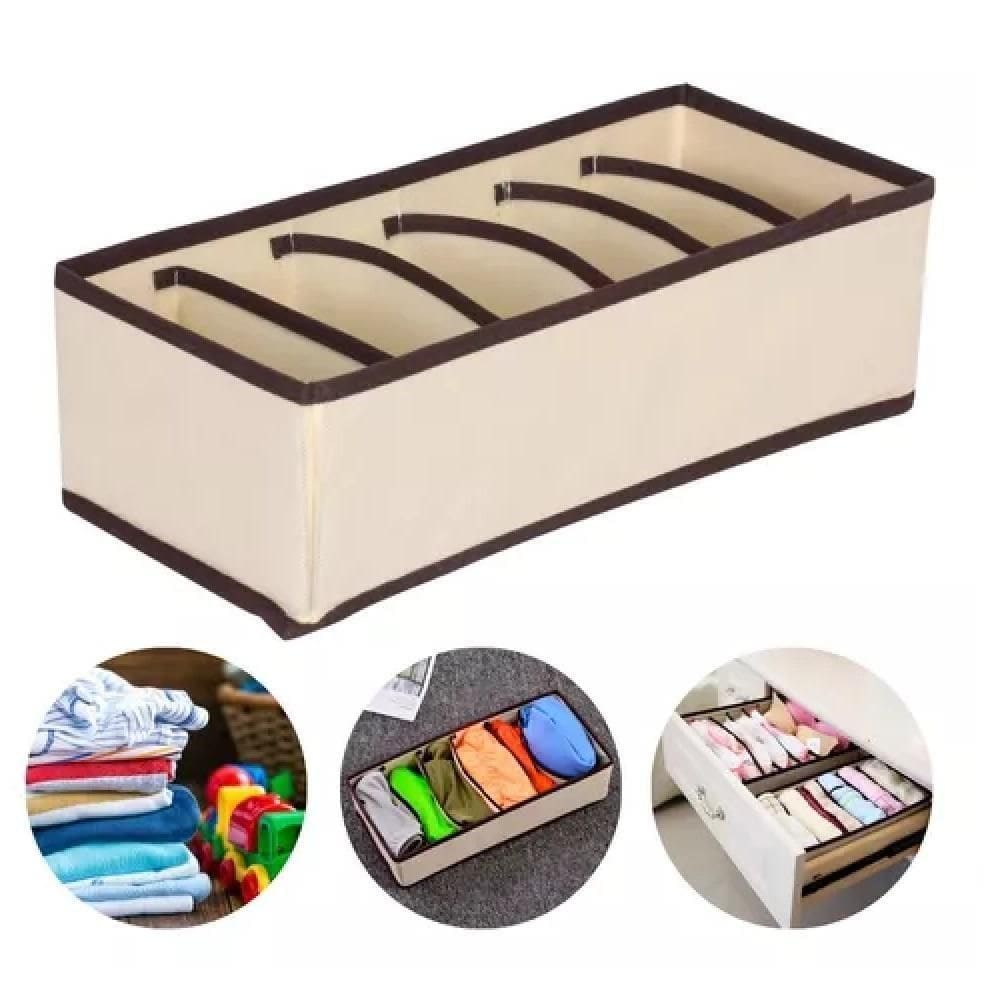 Organizador De Sutia 6 Nichos Porta Cueca Camisetas Gavetas Armario Guarda Roupa Closet Colmeia Calcinha Meia Multiuso