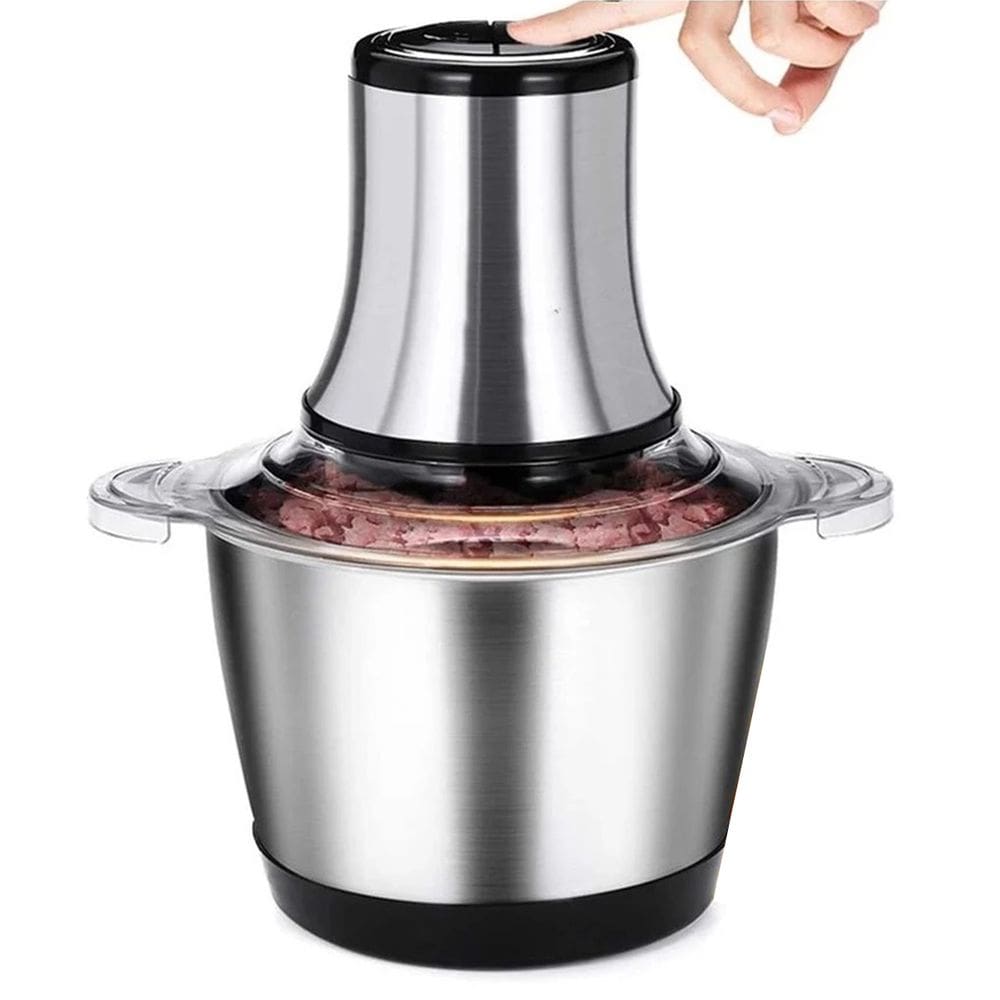 Processador Alimentos Eletrico Triturador Moedor Carne Legumes Verduras Comida Tempero Cocçao Cozinha Restaurante