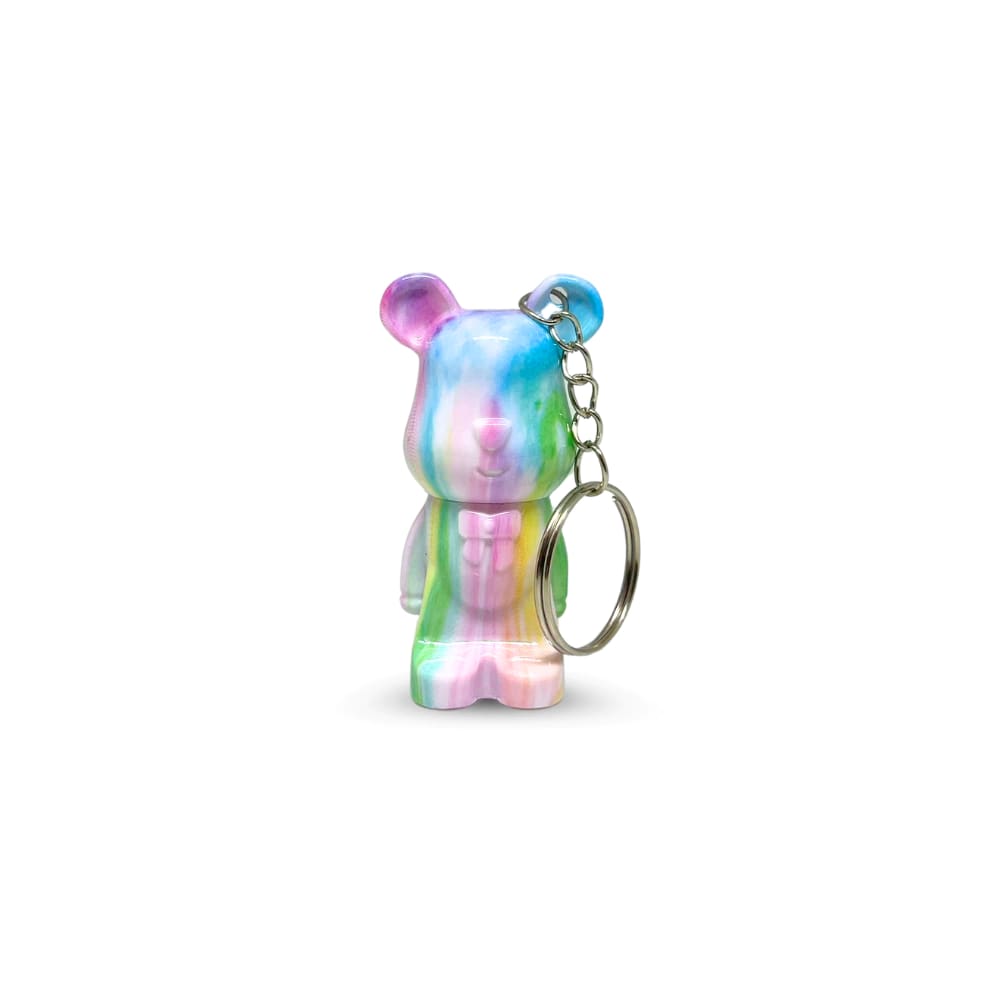 Gloss Chaveiro Urso Teddy Tie Dye - Mia Make