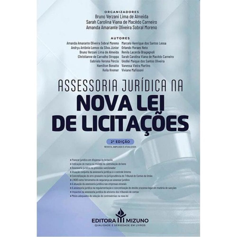 Assessoria Jurídica Na Nova Lei De Licitações - 2025