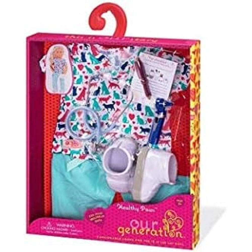 Roupa e acessórios para 18 bonecas de nossa geração