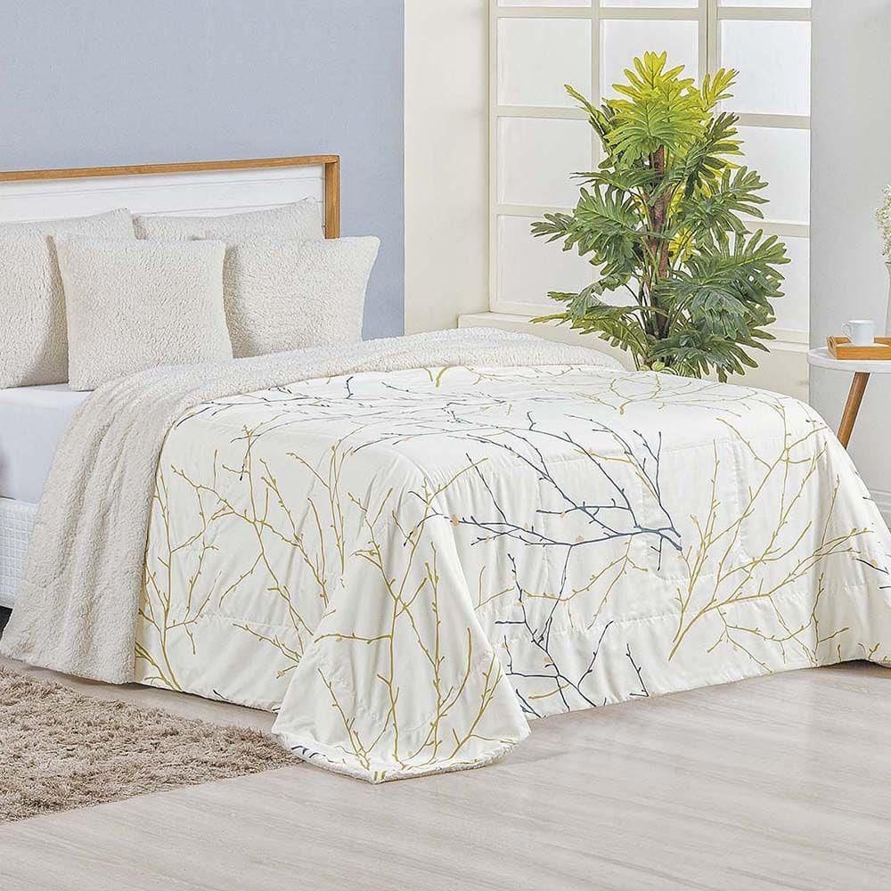 Cobertor Manta Tunes 1 Peça Casal King Manta Sherpa 180 Fios - Gallys - 100% Poliéster