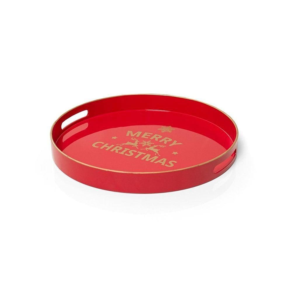Bandeja Copa E Cia Christmas Vermelho