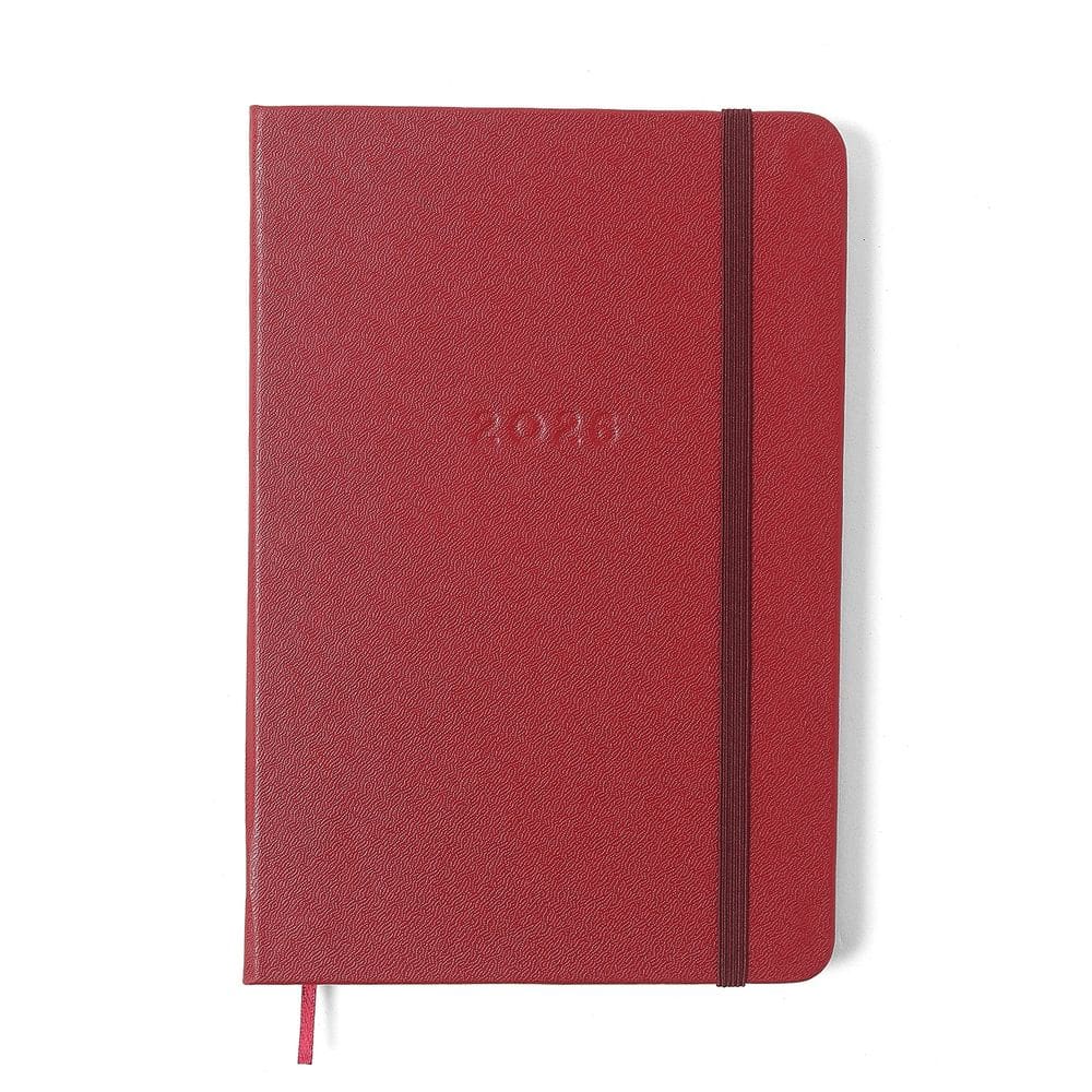 Agenda Planner 14x21 Semanal Datado Cicero Clássica Vermelho