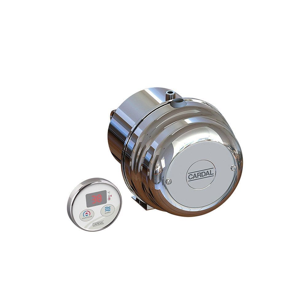 Aquecedor Elétrico para Hidromassagem Cardal AQ087 Super Hidro Digital Inox