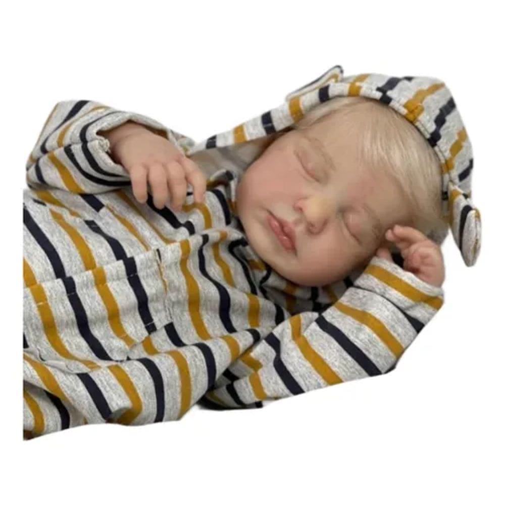 Bebê Reborn Realista Toma Banho - 50cm