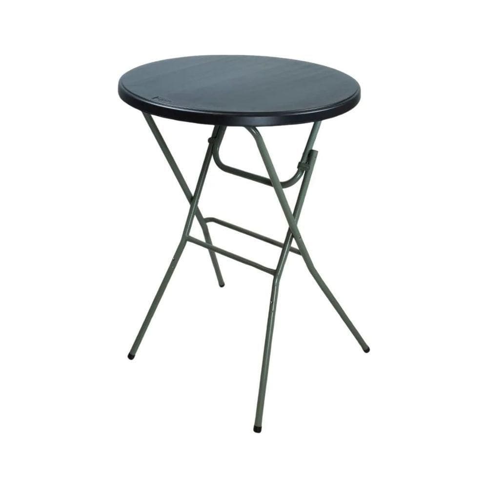 Mesa Bistrô Dobrável Preta