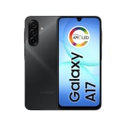 Celular Samsung Galaxy A17 com IA, 256GB, 8GB RAM, Câm de 50MP, Tela de 6.7”, NFC, IP54 - Preto