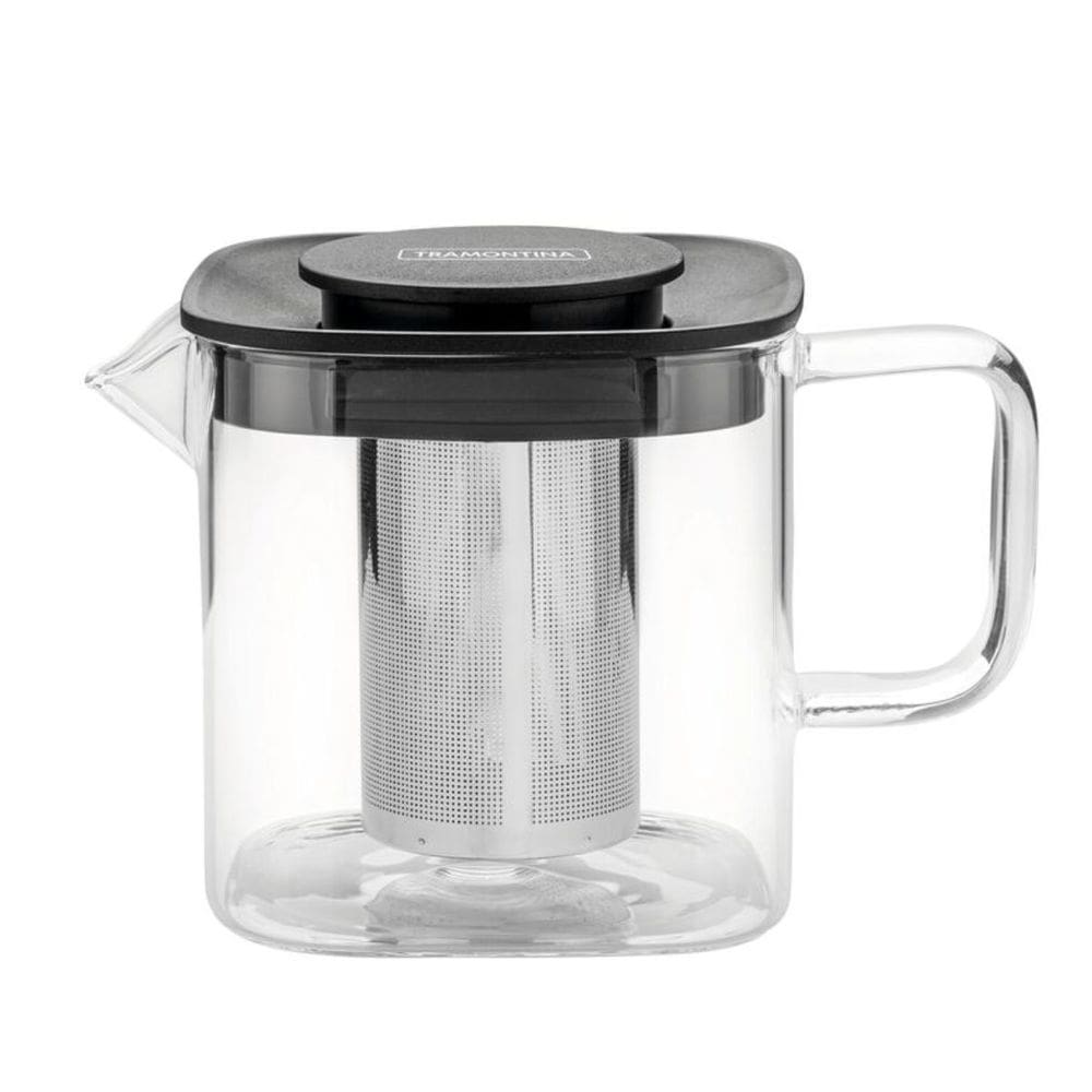 Bule para Chá Café Vidro Infusor Aço Inox 600 ml Temperaturas -20 a 150 Graus Tramontina