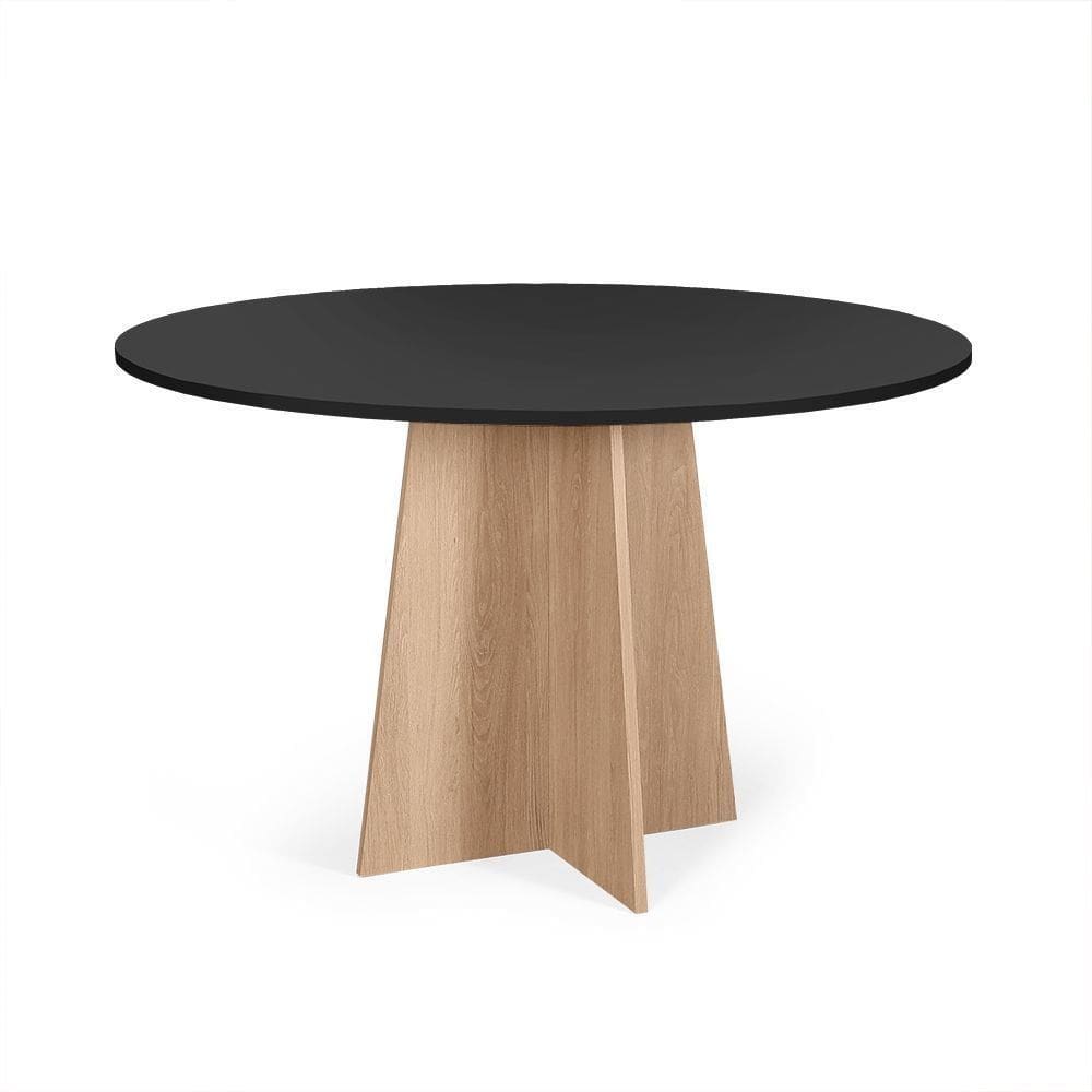 Mesa de Jantar Redonda 6 Lugares 120cm Isabela - Straub Web