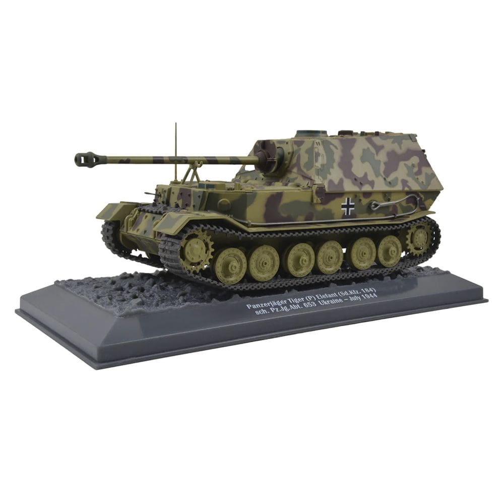 Miniatura Tanque De Guerra 1/43 German SD KFZ. Elefant 1944
