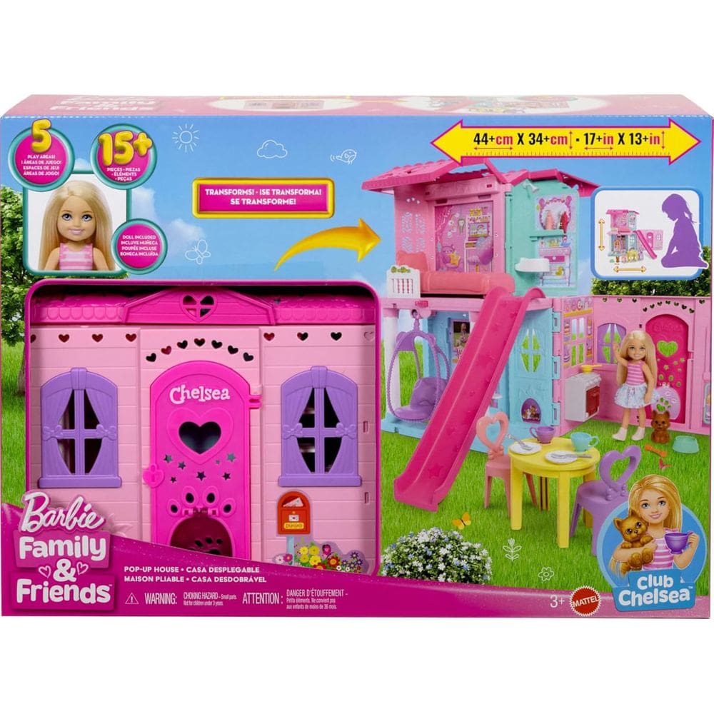 Barbie - Chelsea - Casa de Bonecas Desdobravel MATTEL