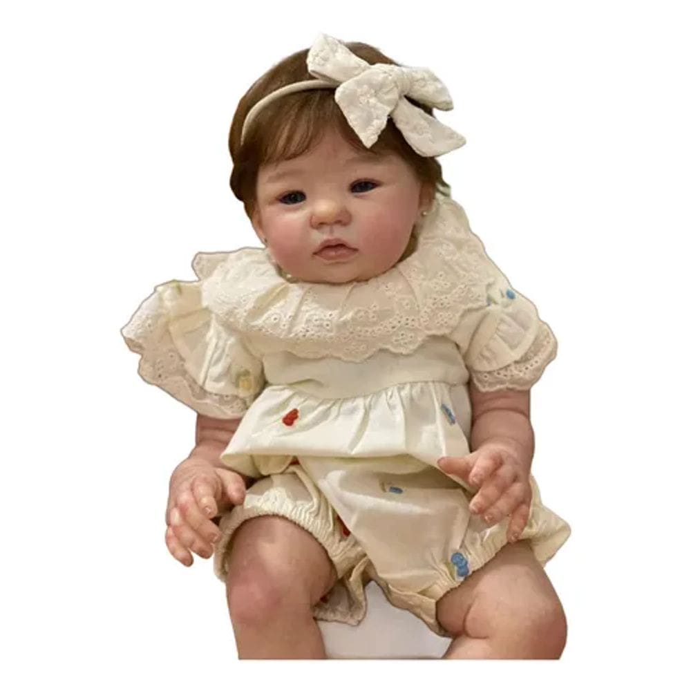 Bebê Reborn Premium - Enxoval Luxo Menina