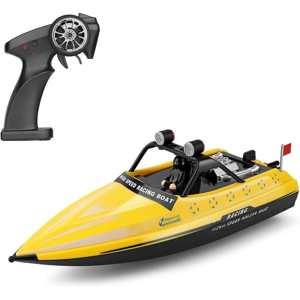 Lancha De Controle Remoto Wl Toys Jet Ship Mini  16km/h