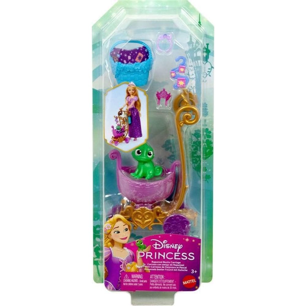 Boneca - Carruagem Para O melhor Amigo da Rapunzel MATTEL