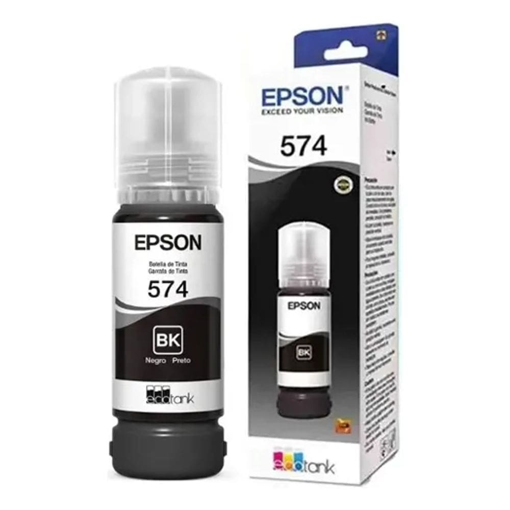 Refil De Tinta Epson T574120 Preto - L8050 L18050