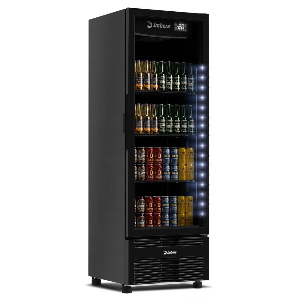Cervejeira Ccv-355pv Todo Preto 569 Litros Porta Vidro 220V - Imbera