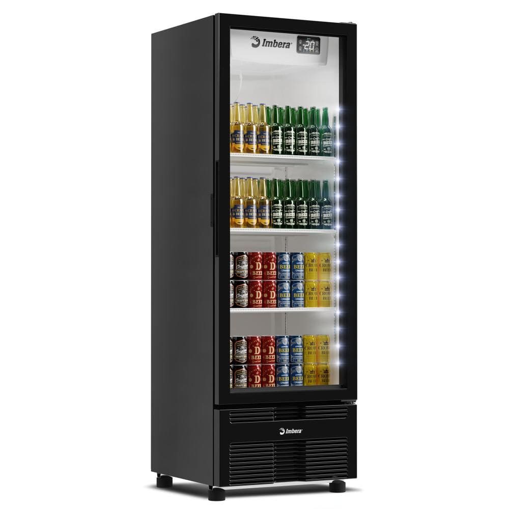 Cervejeira Ccv-355pv Preto 569 Litros Porta Vidro 220V - Imbera