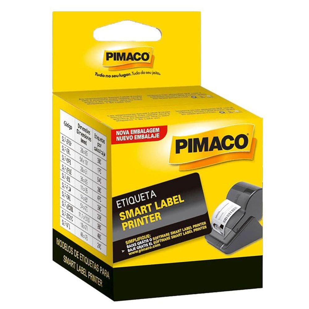 Etiqueta Smart Label SLP VTL com 210 etiquetas Pimaco