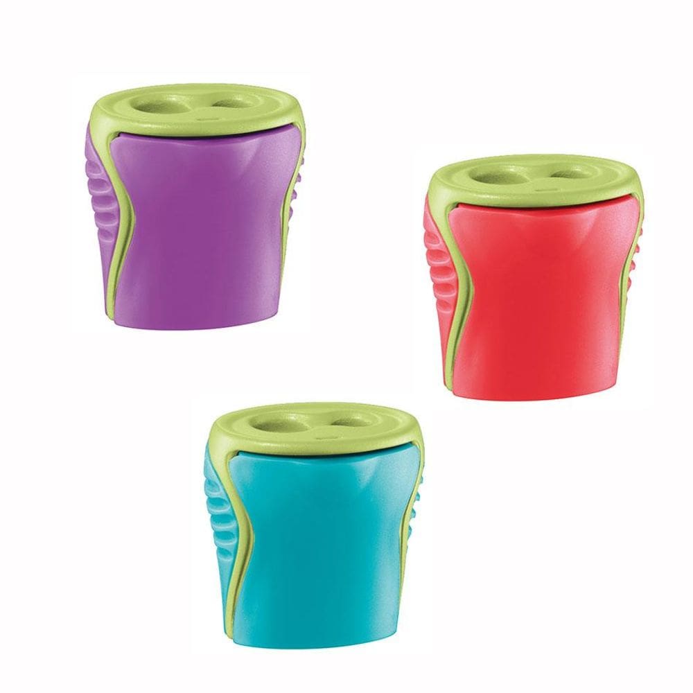 Apontador com coletor Boogy 2 furos 062210 - Maped