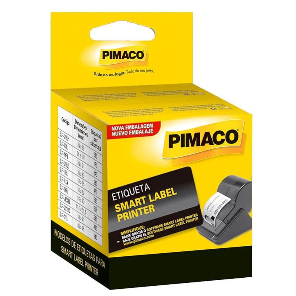 Etiqueta Smart Label SLP 2RLH com 380 etiquetas Pimaco
