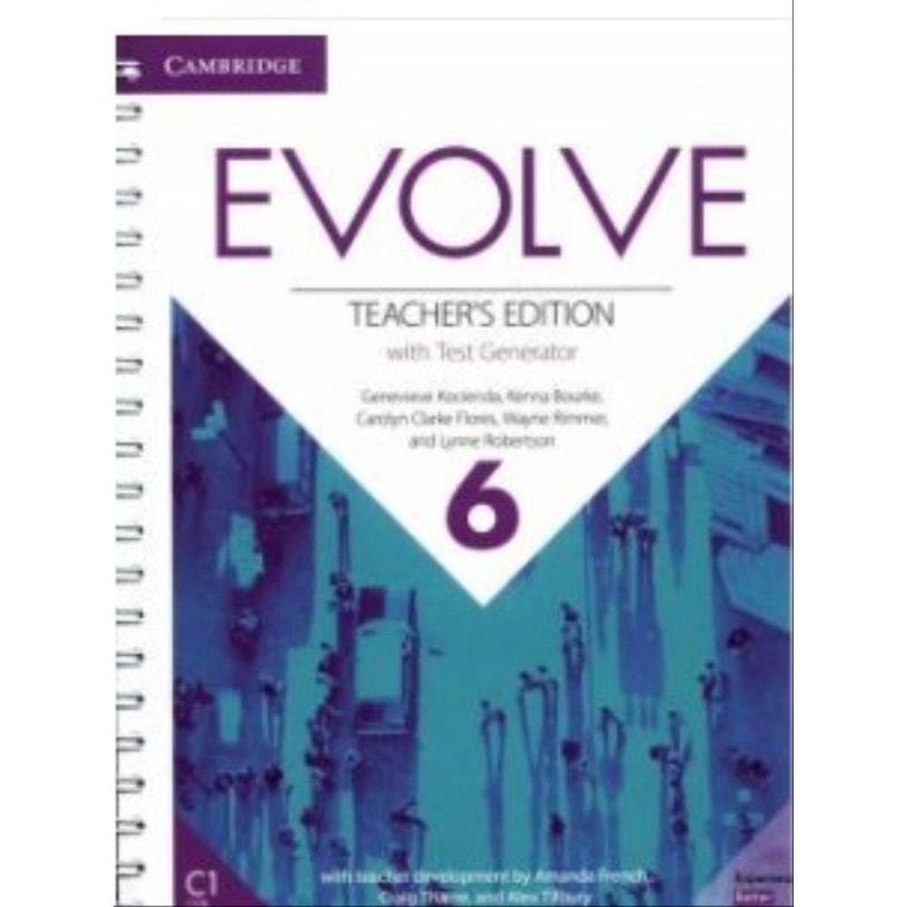 Evolve 6 - Teacher`S Book With Test Generator