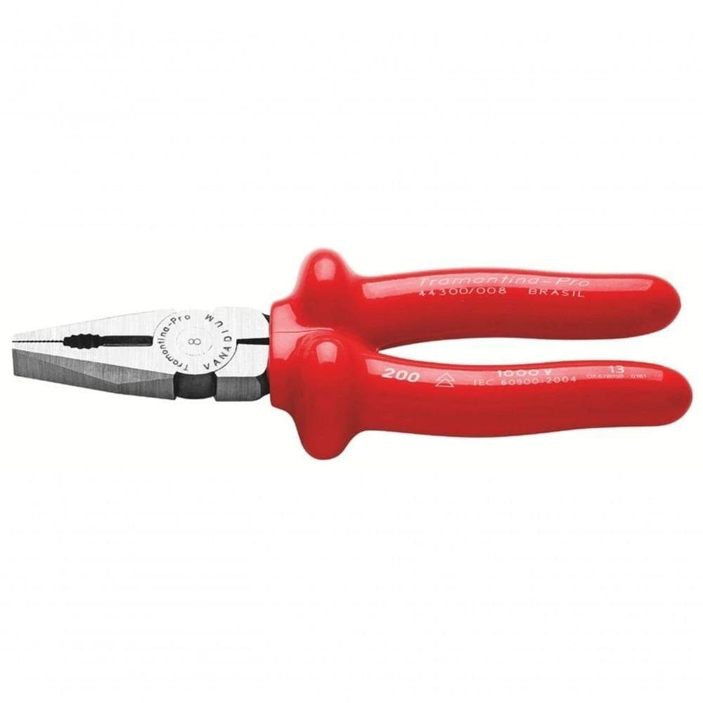 Alicate Universal Isolado 8” Tramontina Pro - Certificação Iec 60900