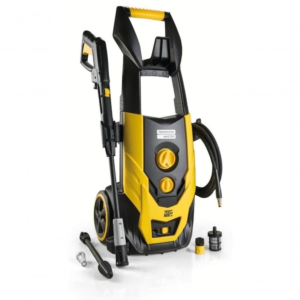 Lavadora De Alta Pressão 2100 W Tramontina Master Com Mangueira Alta Pressão 5 M Jato Regulável 2100 Psi 220 V