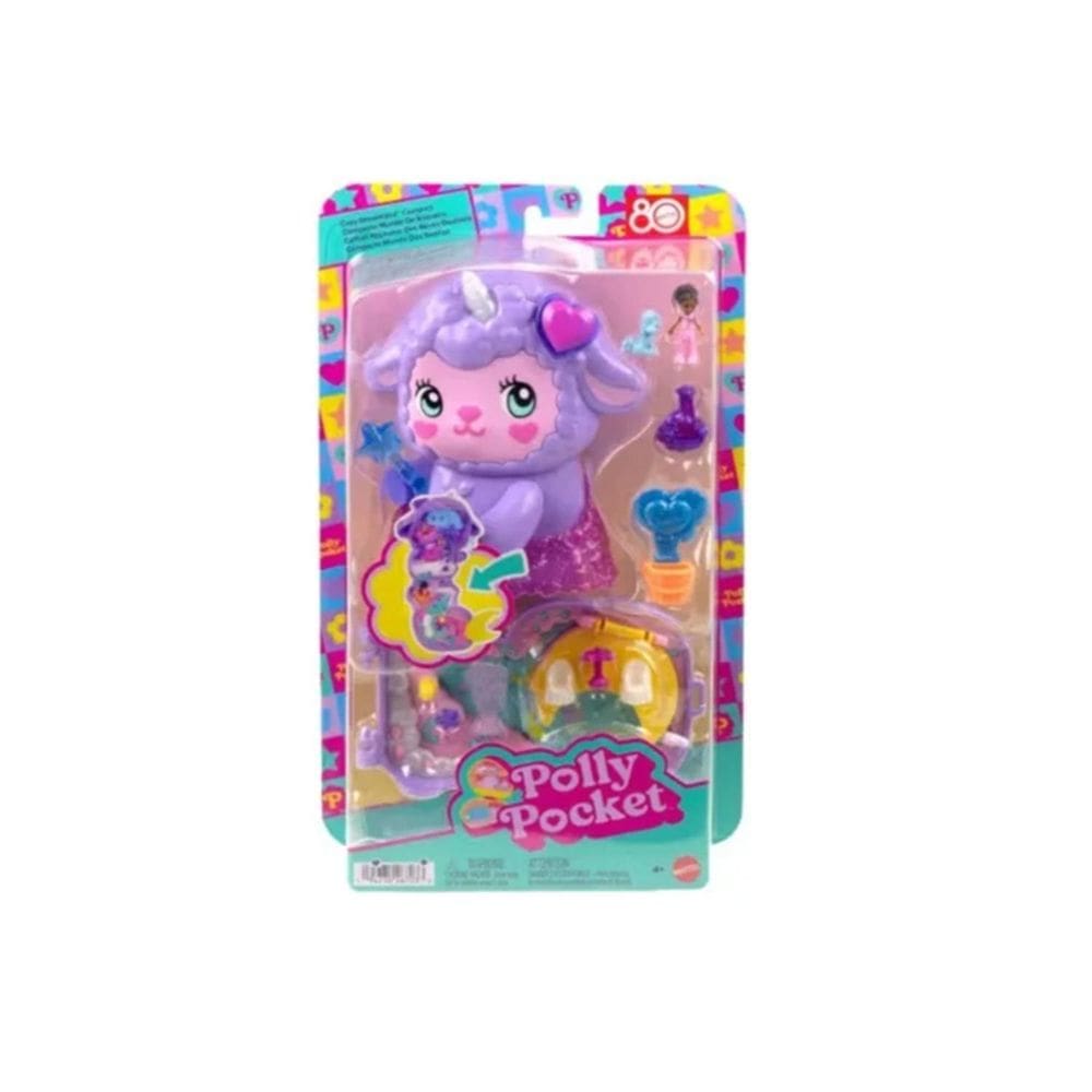 Polly Micro Mundo ilha dos Sonhos Estojo Mattel Jcb15