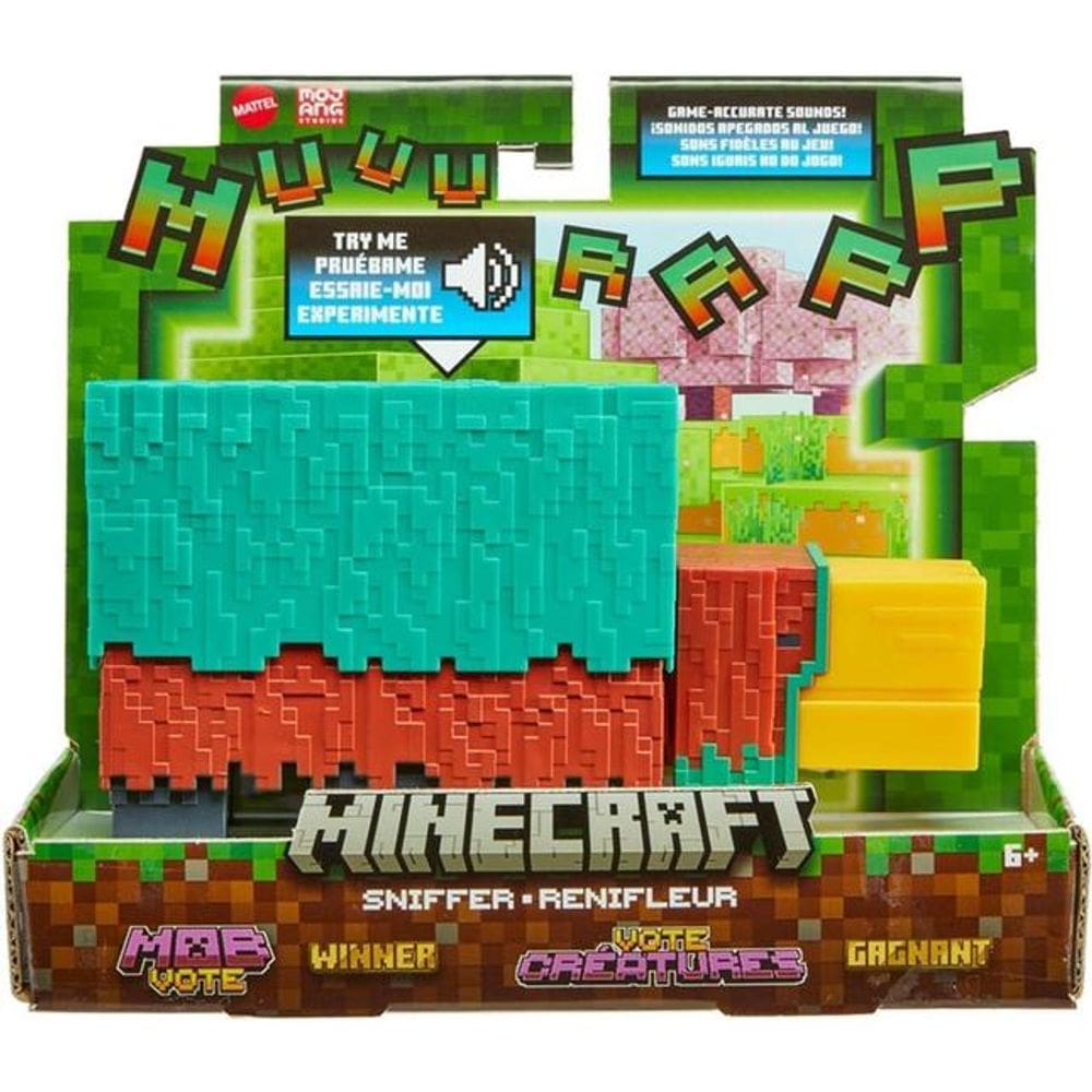 Boneco Minecraft Vanilla Sniffer 21cm - Mattel HXM85