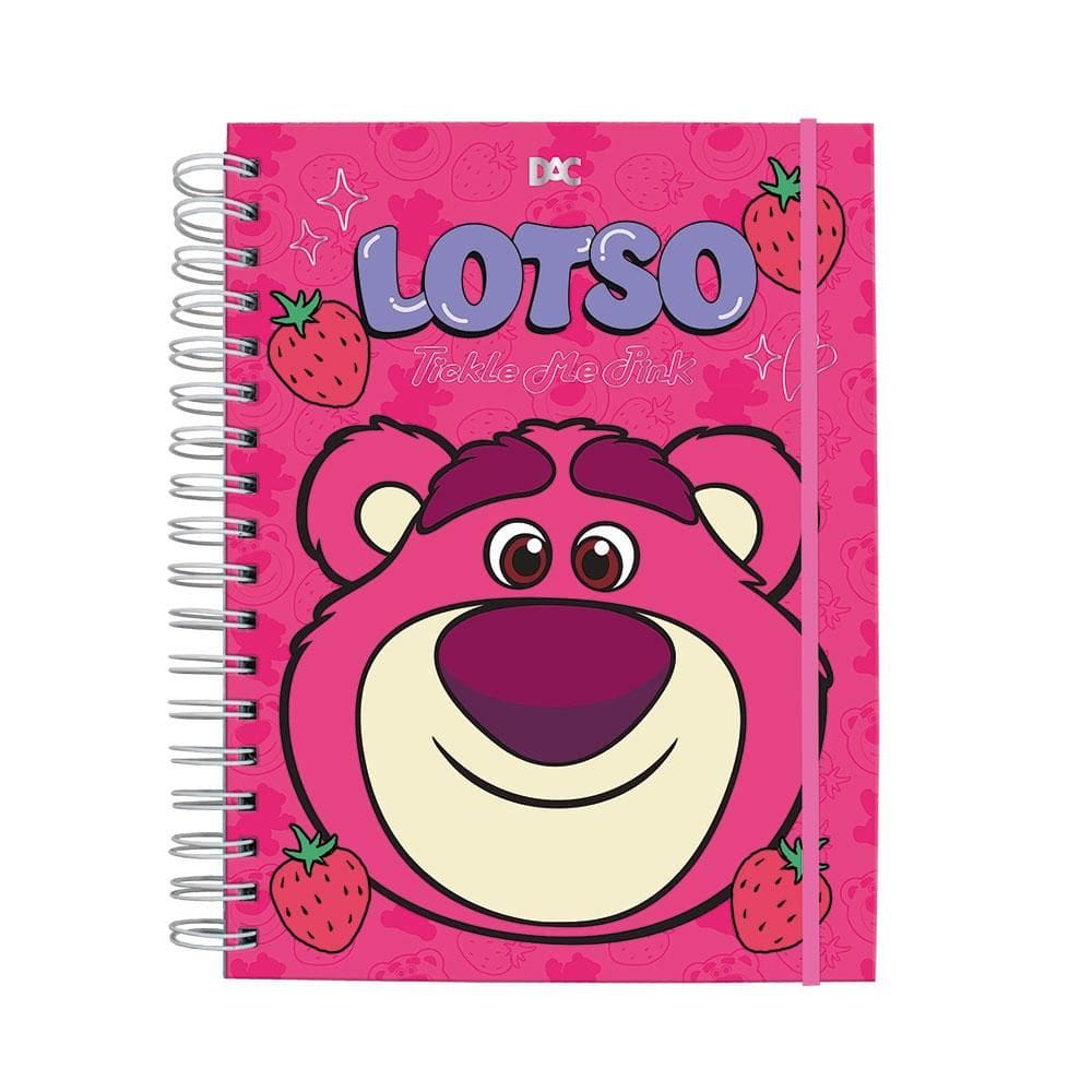 Caderno espiral capa dura univ Smart Lotso Dac