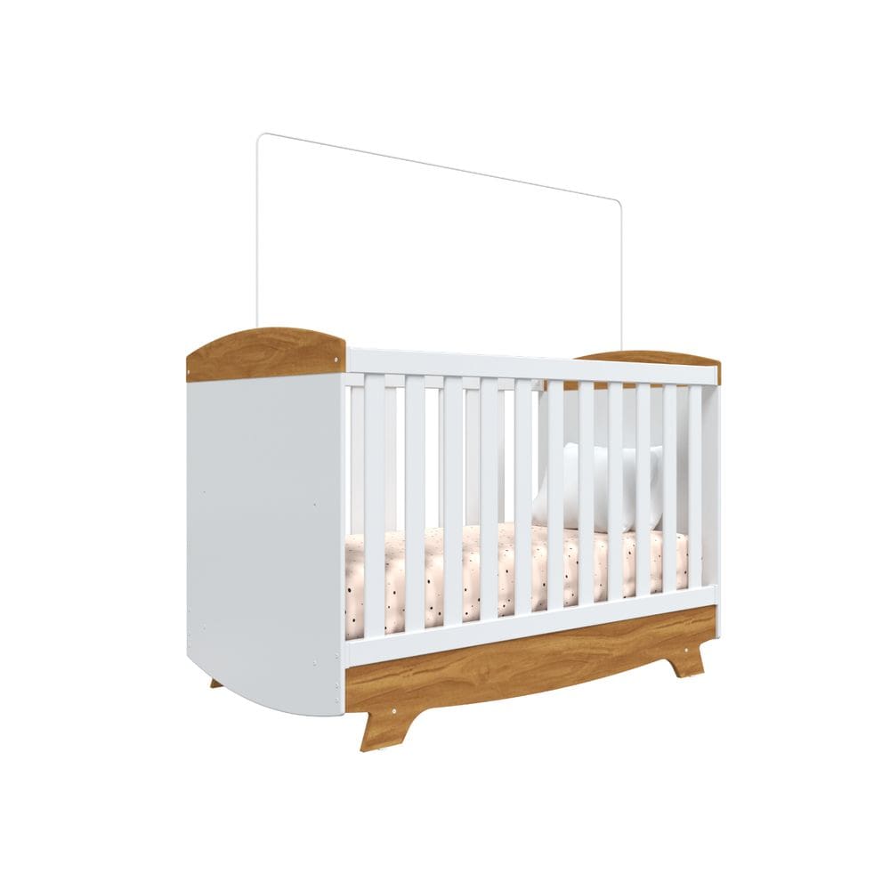 Berço Moveis Peroba Cris Retro Americano mini cama MDF