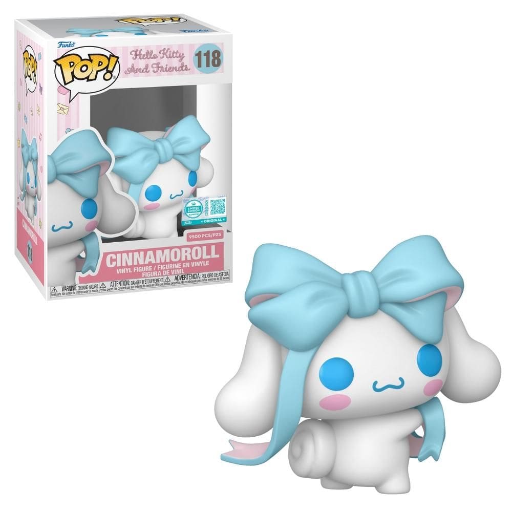 Boneco Funko Pop! Sanrio - Cinnamoroll com Laço Azul