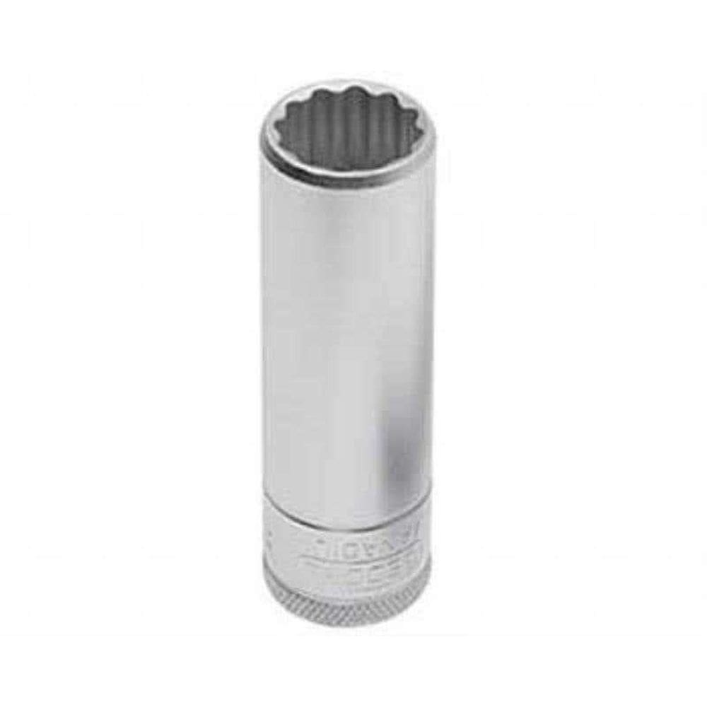Soquete Encaixe   1/2 x 21 MM Estriado Longo GEDORE