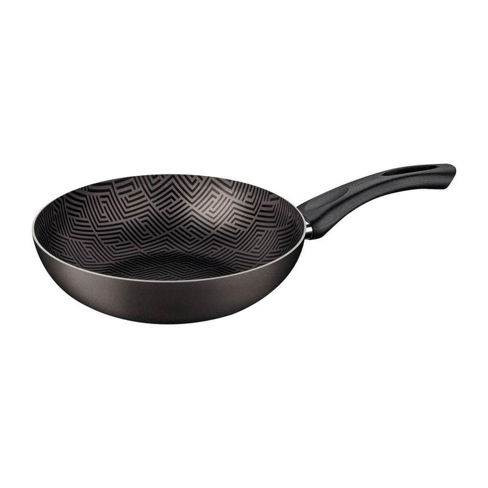 Frigideira Funda Tramontina Paris 24cm Em Alumínio Com Revestimento Antiaderente Chumbo