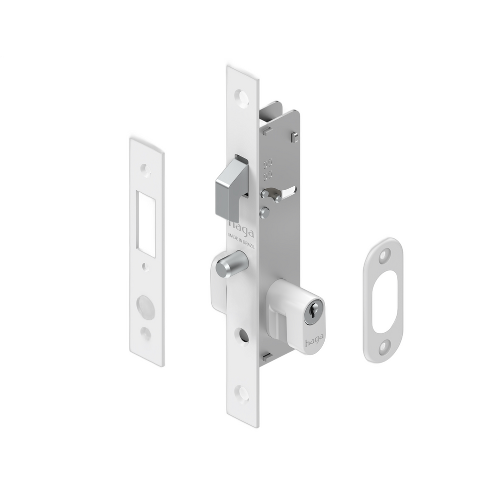 Fechadura HAGA - Suprema - C/ ContraTesta - Externa - 24996B