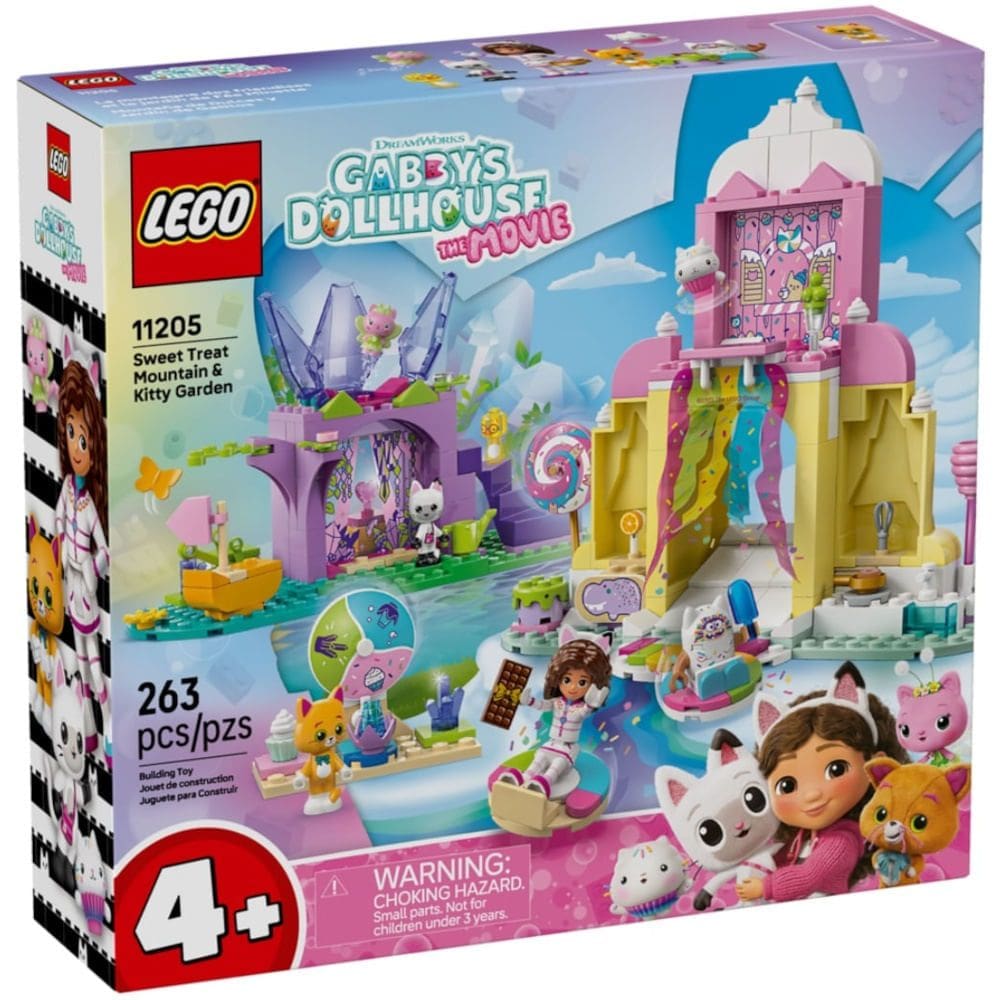 Blocos de Montar - Monte dos Docinhos e Jardim da Fadinha - Gabbys Dollhouse LEGO DO BRASIL