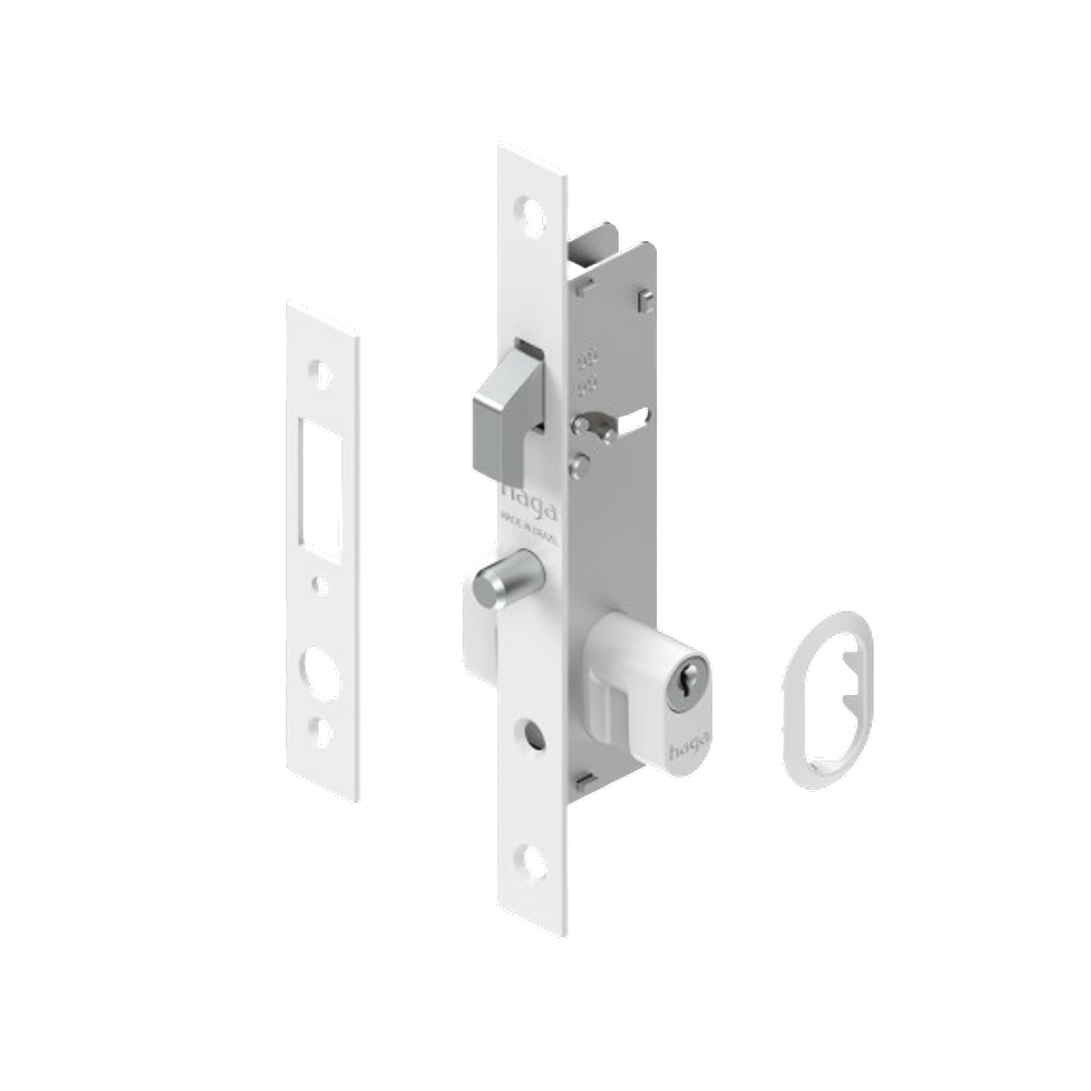 Fechadura HAGA - Suprema - C/ ContraTesta - Externa - 24999B