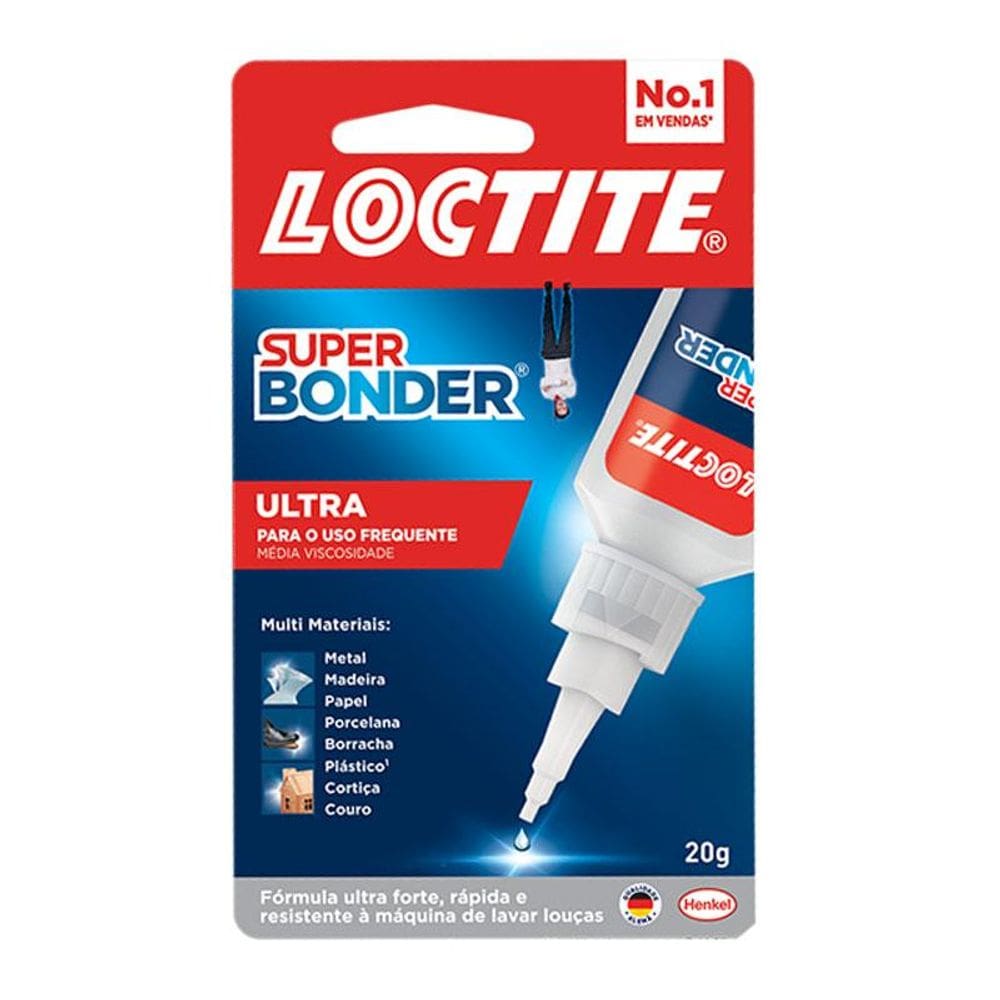 Cola Super Bonder Mega 20g Loctite 2671787 Henkel