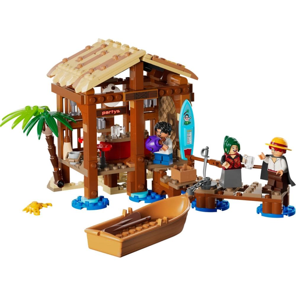 Blocos de Montar - One Piece - Cabana Da Vila Fusha LEGO DO BRASIL