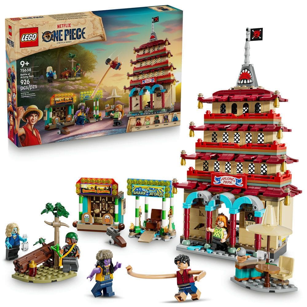 Blocos de Montar - One Piece - Batalha No Parque Do Arlong LEGO DO BRASIL