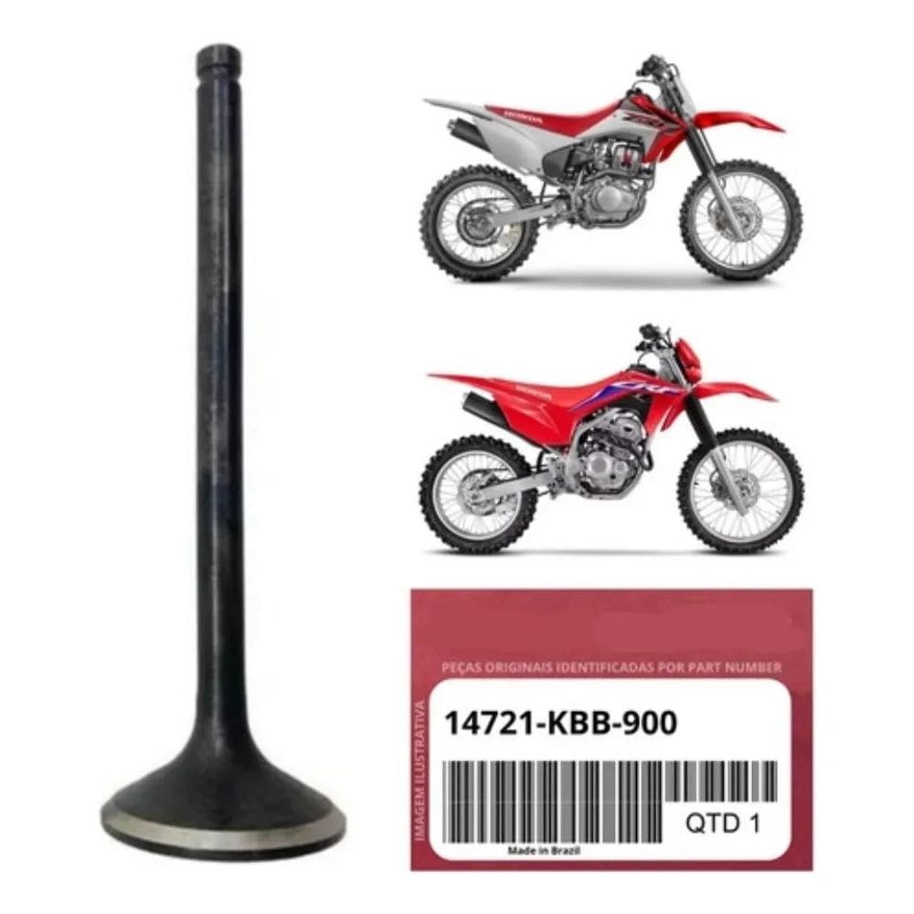 Honda  CBX 200 Válvula De Escape Genuíno 14721KBB900