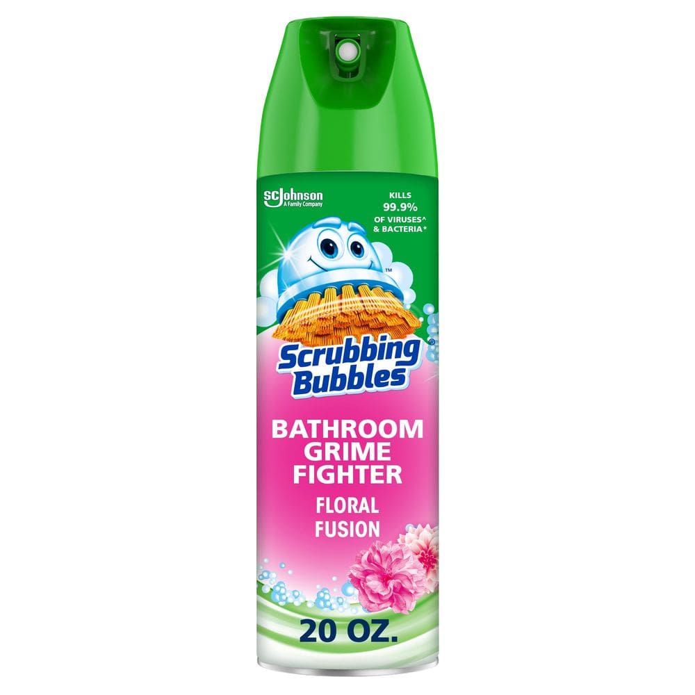 Chuveiro de banheiro Cleaner Scrubbing Bubbles 591ml Floral Fusion