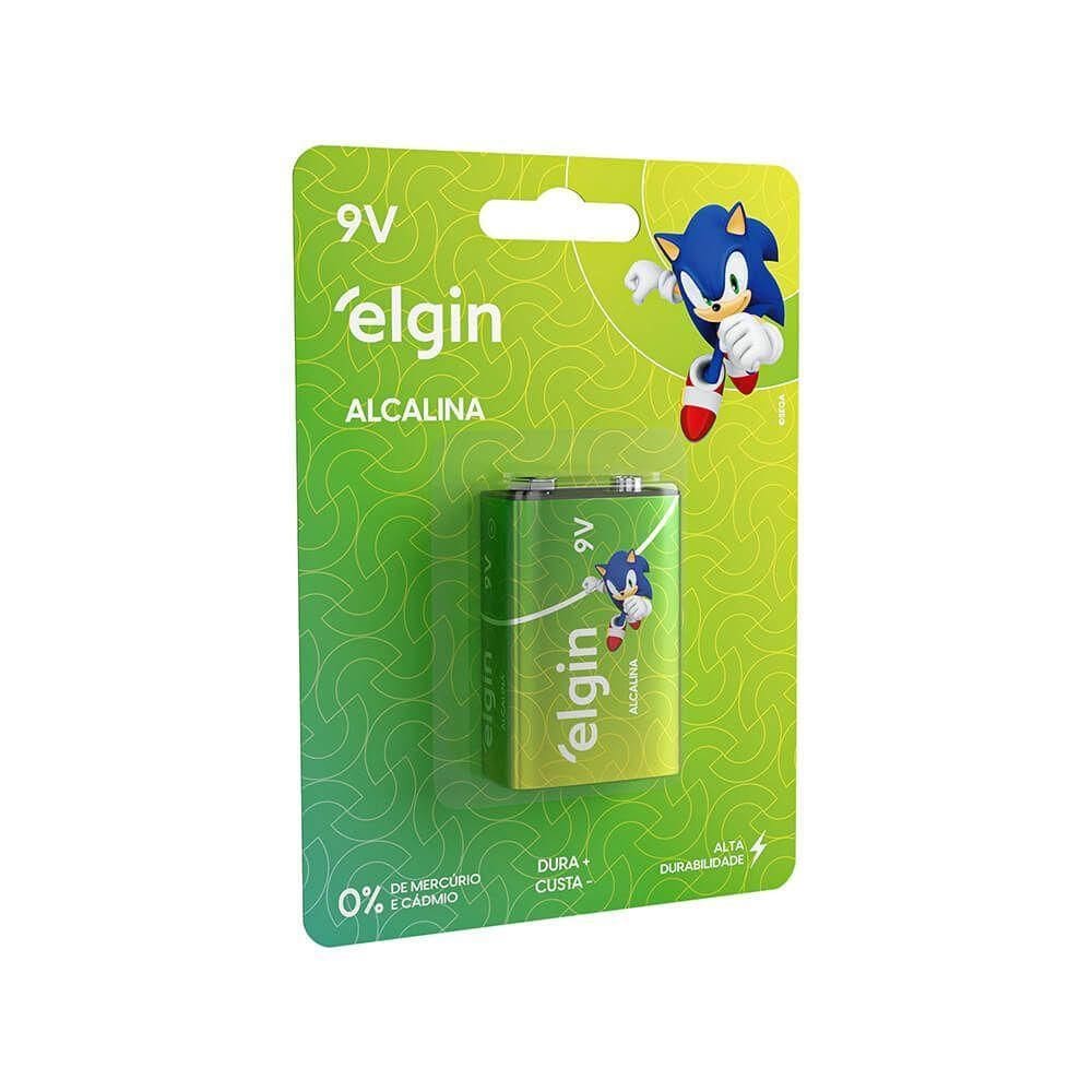 Bateria Alcalina 9V Blister Com 1 Unidade