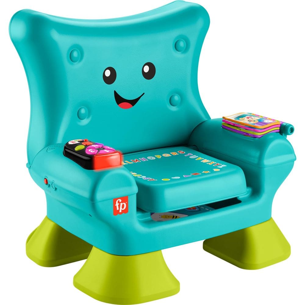 Brinquedo didático para crianças Fisher-Price Laugh & Learn Chair Teal