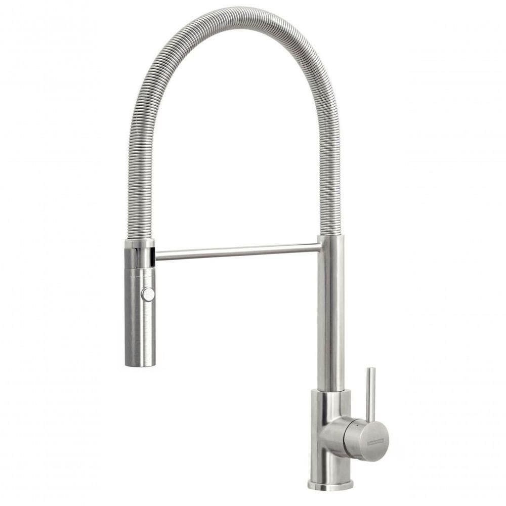 Monocomando Tramontina Versatile Com Bica Móvel Em Aço Inox