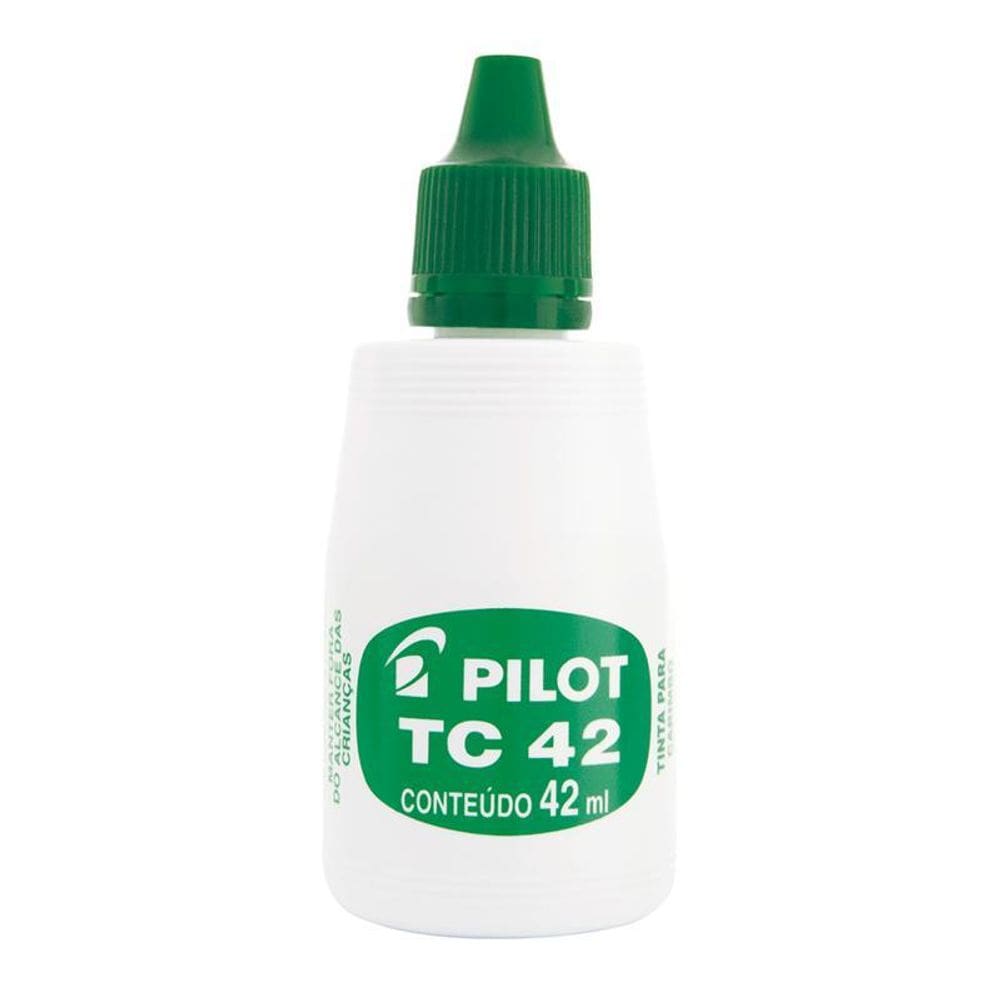 Tinta para carimbo 42ml - Verde - Pilot