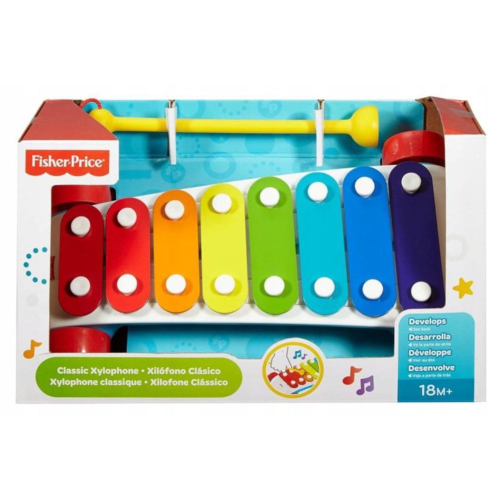Fisher Price Xilofone Clássico Brinquedo de Som Mattel CMY09
