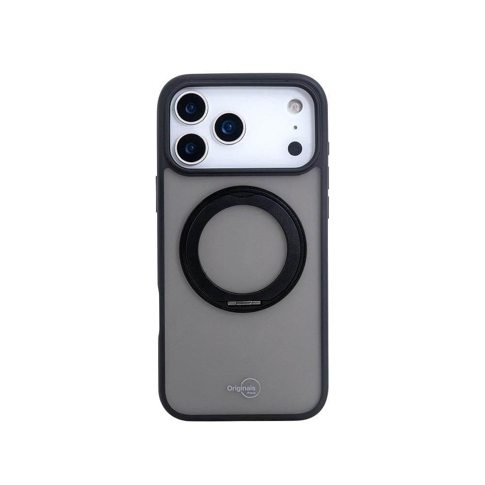 Capa iPhone 17 Pro Stand Originais iPlace, Preto